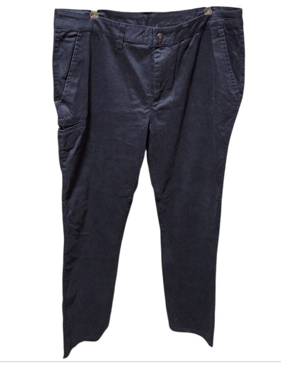 BYLT Basics Other - BYLT Stretch Chino Pants Mens Navy Blue Trouser Stretch Golf Casual 36x30 New!